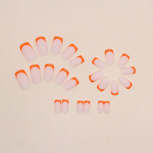 Elegant Minimalist Press-On Nail Set (24pcs) (DESIGN 7348)