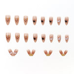 Elegant Minimalist Press-On Nail Set (24pcs) (DESIGN 7623)