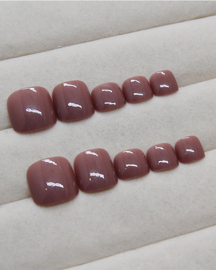 Elegant Minimalist Press-On Nail Set (24pcs) (DESIGN 7494)