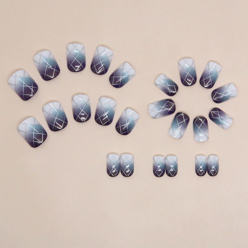 Elegant Minimalist Press-On Nail Set (24pcs) (DESIGN 7439)
