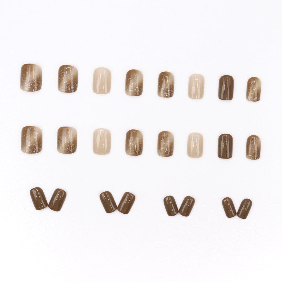 Elegant Minimalist Press-On Nail Set (24pcs) (DESIGN 7537)
