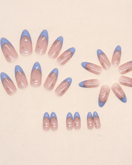 Elegant Minimalist Press-On Nail Set (24pcs) (DESIGN 7344)