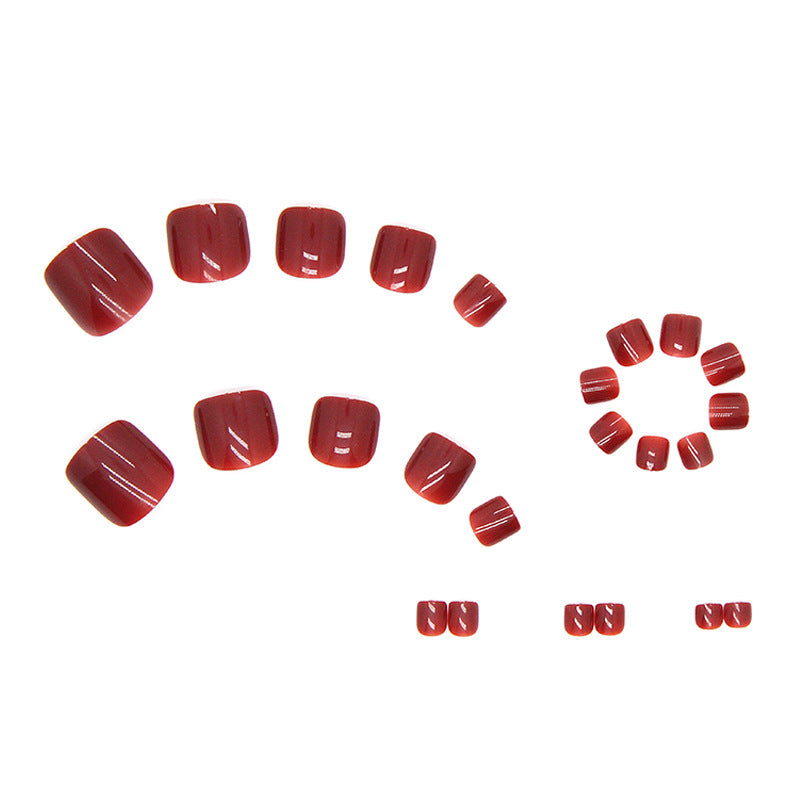 Elegant Minimalist Press-On Nail Set (24pcs) (DESIGN 7493)