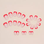 Elegant Minimalist Press-On Nail Set (24pcs) (DESIGN 7398)