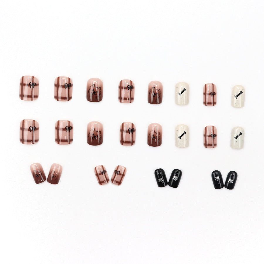 Elegant Minimalist Press-On Nail Set (24pcs) (DESIGN 7539)