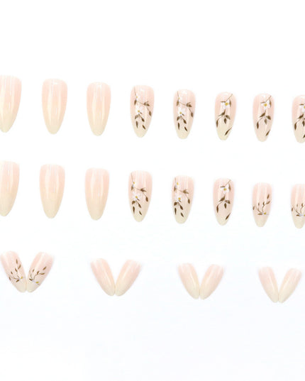 Elegant Minimalist Press-On Nail Set (24pcs) (DESIGN 7608)