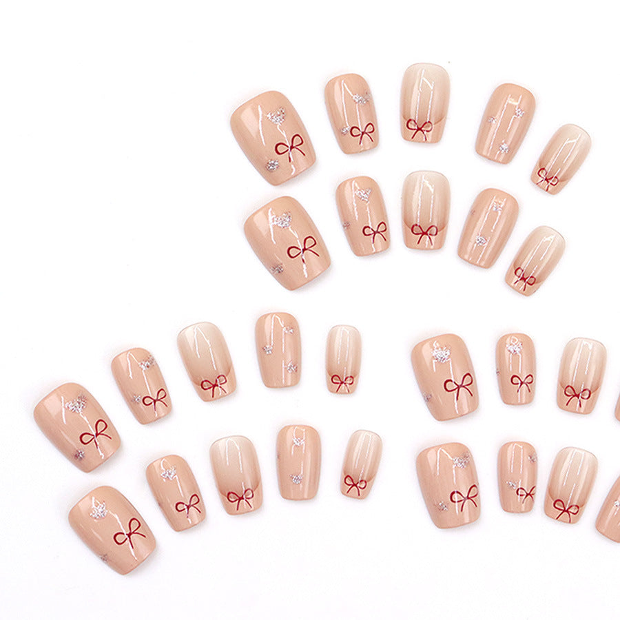 Elegant Minimalist Press-On Nail Set (24pcs) (DESIGN 7504)