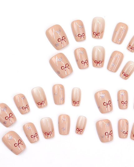 Elegant Minimalist Press-On Nail Set (24pcs) (DESIGN 7504)