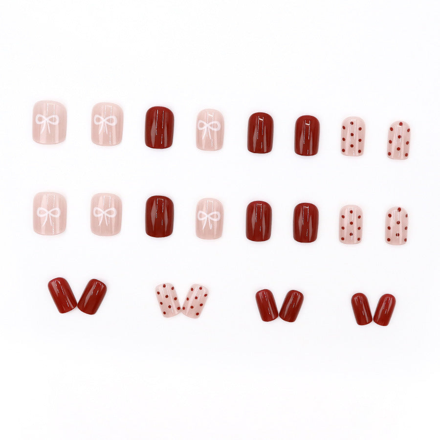 Elegant Minimalist Press-On Nail Set (24pcs) (DESIGN 7617)