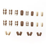 Elegant Minimalist Press-On Nail Set (24pcs) (DESIGN 7590)