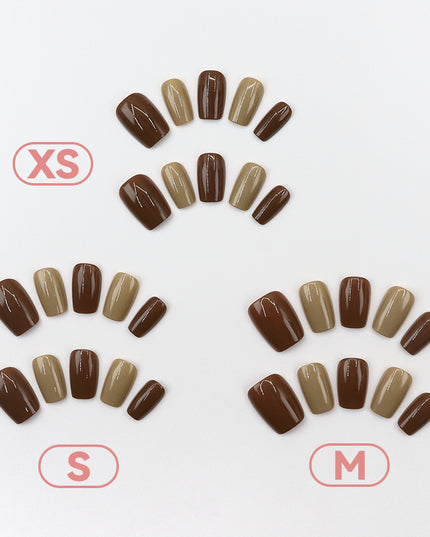 Elegant Minimalist Press-On Nail Set (24pcs) (DESIGN 7536)