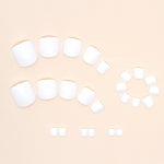 Elegant Minimalist Press-On Nail Set (24pcs) (DESIGN 7485)