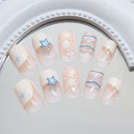 Elegant Minimalist Press-On Nail Set (24pcs) (DESIGN 7309)