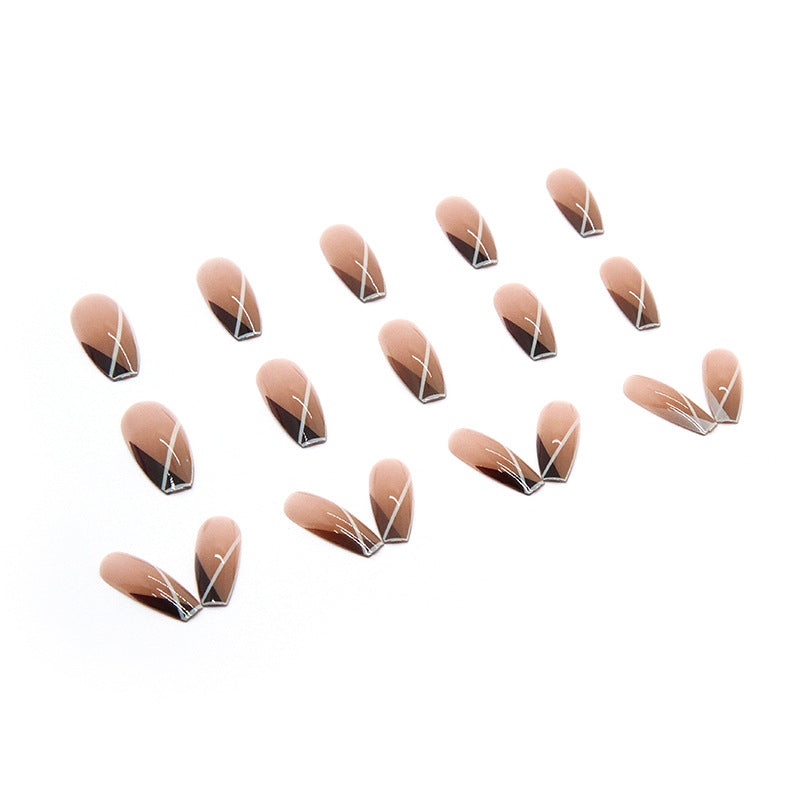 Elegant Minimalist Press-On Nail Set (24pcs) (DESIGN 7369)