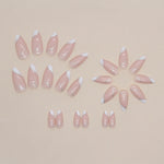 Elegant Minimalist Press-On Nail Set (24pcs) (DESIGN 7387)