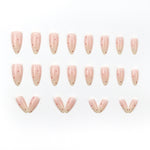 Elegant Minimalist Press-On Nail Set (24pcs) (DESIGN 7656)