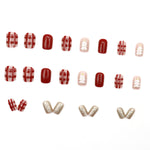 Elegant Minimalist Press-On Nail Set (24pcs) (DESIGN 7543)