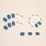 Elegant Minimalist Press-On Nail Set (24pcs) (DESIGN 7432)