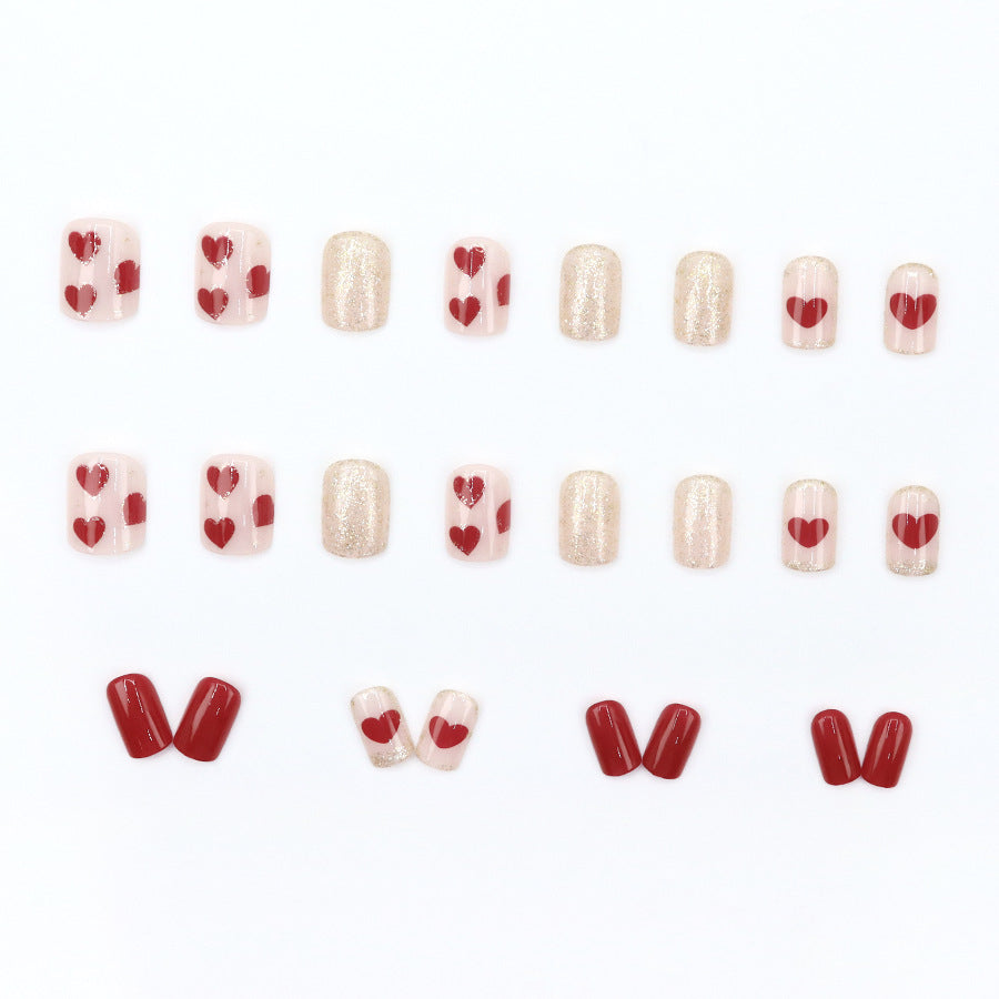 Elegant Minimalist Press-On Nail Set (24pcs) (DESIGN 7614)