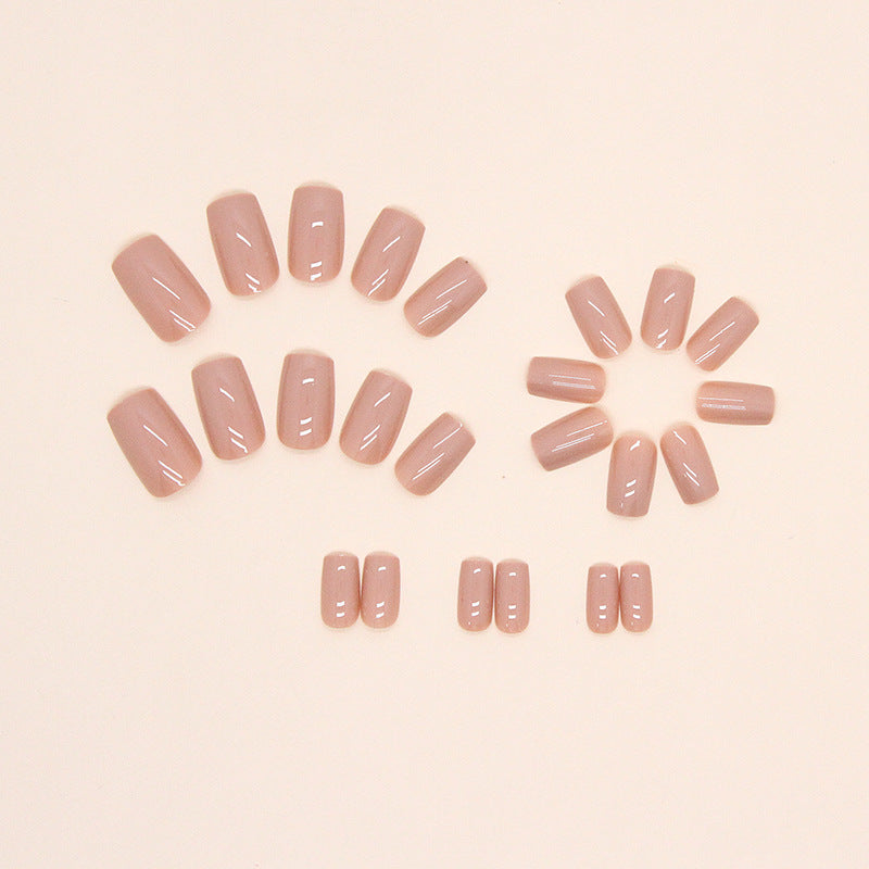 Elegant Minimalist Press-On Nail Set (24pcs) (DESIGN 7420)