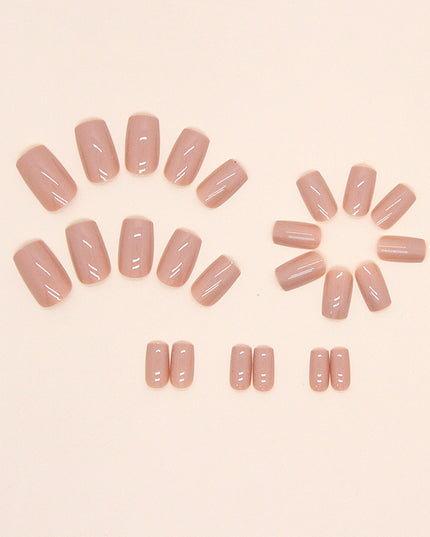 Elegant Minimalist Press-On Nail Set (24pcs) (DESIGN 7420)