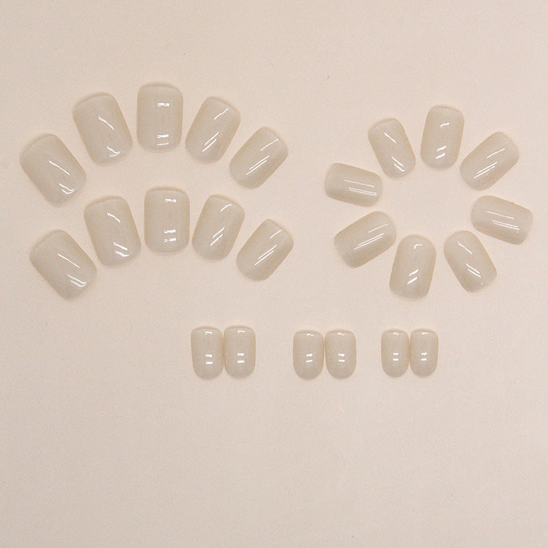 Elegant Minimalist Press-On Nail Set (24pcs) (DESIGN 7466)