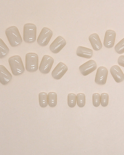 Elegant Minimalist Press-On Nail Set (24pcs) (DESIGN 7466)