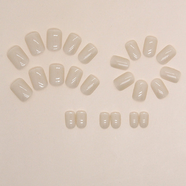 Elegant Minimalist Press-On Nail Set (24pcs) (DESIGN 7466)