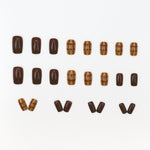 Elegant Minimalist Press-On Nail Set (24pcs) (DESIGN 7648)