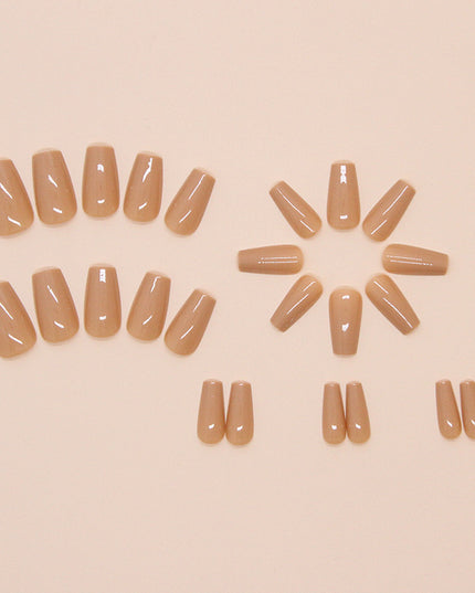 Elegant Minimalist Press-On Nail Set (24pcs) (DESIGN 7381)