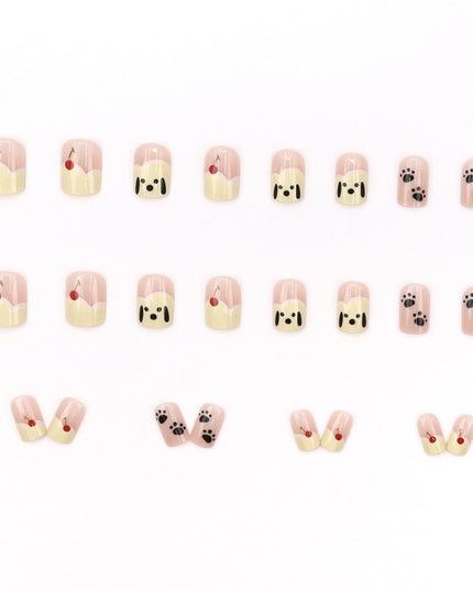 Elegant Minimalist Press-On Nail Set (24pcs) (DESIGN 7642)