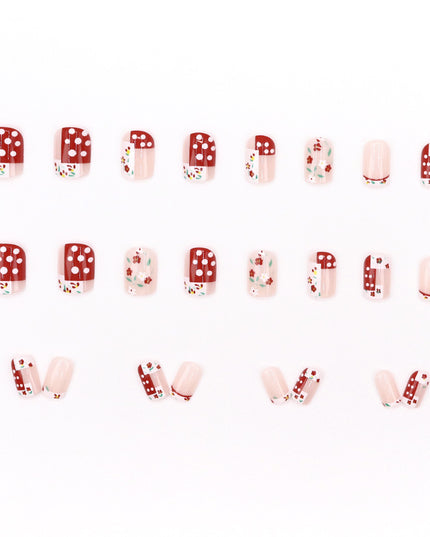 Elegant Minimalist Press-On Nail Set (24pcs) (DESIGN 7621)