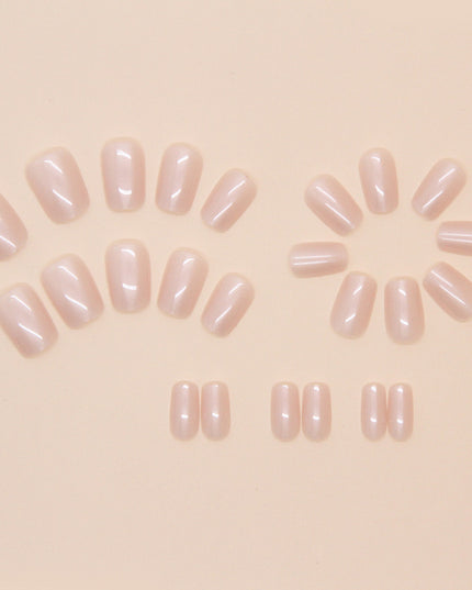 Elegant Minimalist Press-On Nail Set (24pcs) (DESIGN 7426)