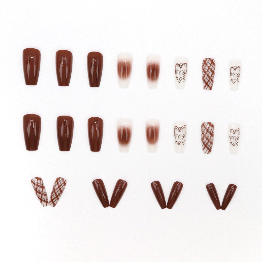 Elegant Minimalist Press-On Nail Set (24pcs) (DESIGN 7631)