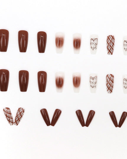Elegant Minimalist Press-On Nail Set (24pcs) (DESIGN 7631)