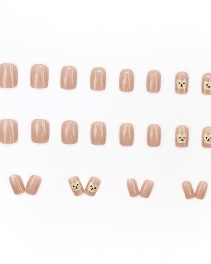 Elegant Minimalist Press-On Nail Set (24pcs) (DESIGN 7635)