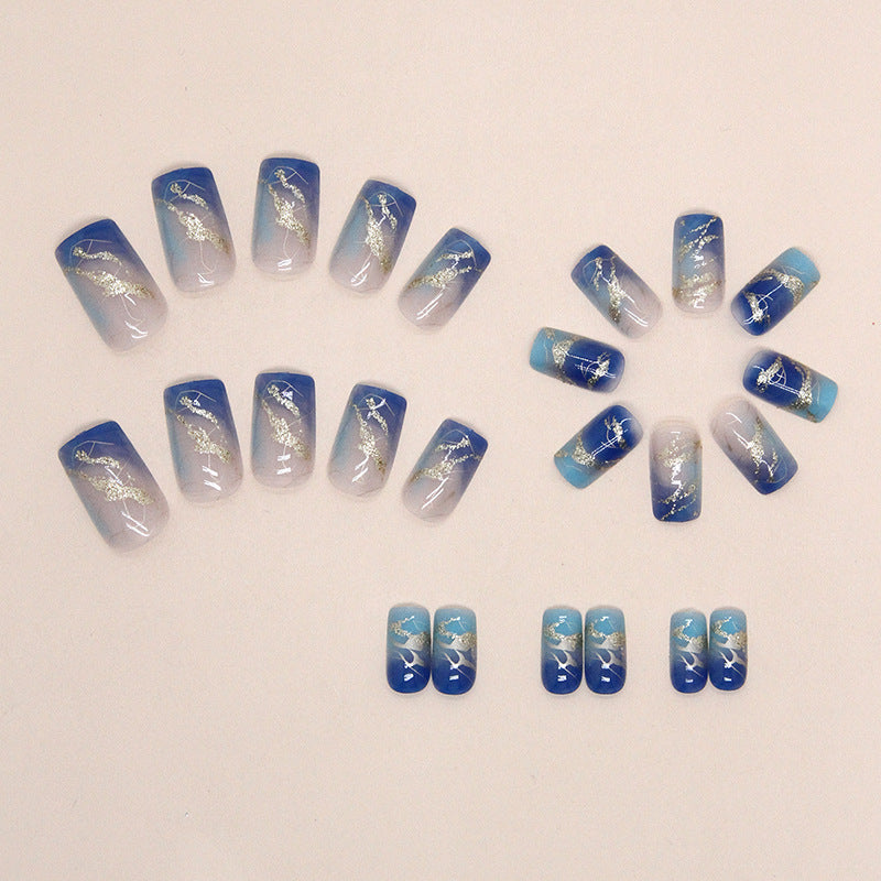 Elegant Minimalist Press-On Nail Set (24pcs) (DESIGN 7430)