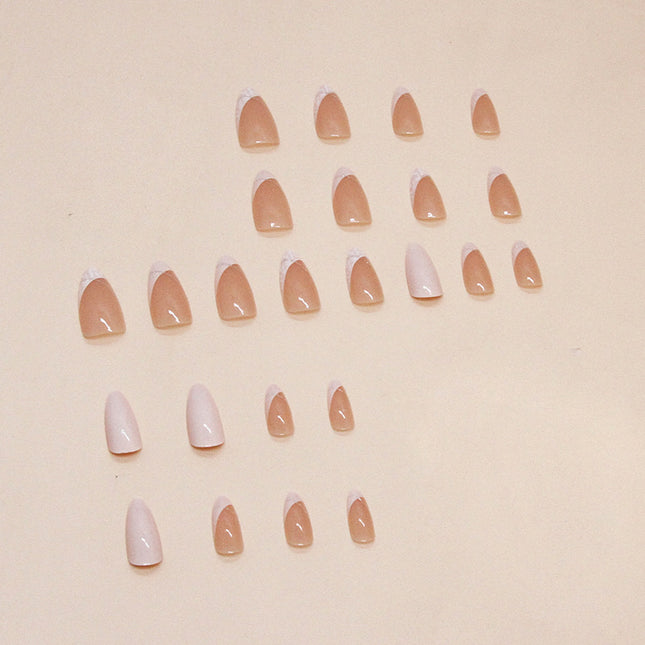 Elegant Minimalist Press-On Nail Set (24pcs) (DESIGN 7391)