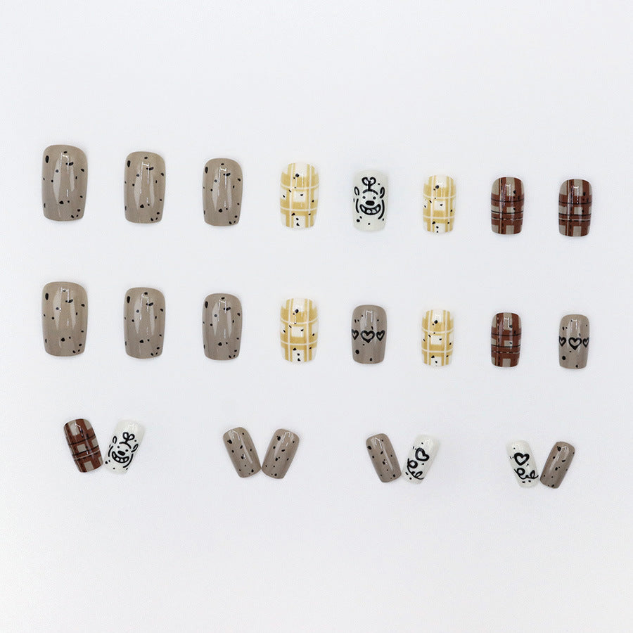 Elegant Minimalist Press-On Nail Set (24pcs) (DESIGN 7638)