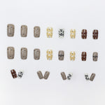 Elegant Minimalist Press-On Nail Set (24pcs) (DESIGN 7638)