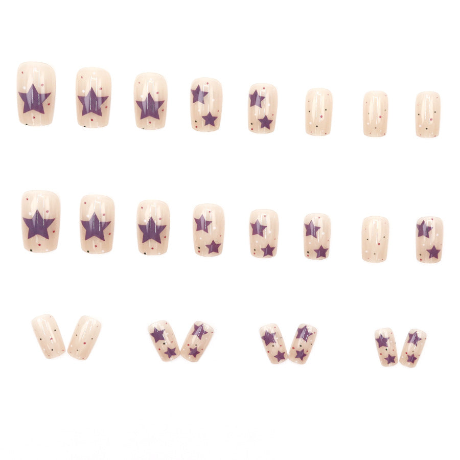 Elegant Minimalist Press-On Nail Set (24pcs) (DESIGN 7523)