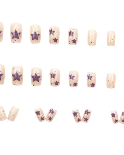 Elegant Minimalist Press-On Nail Set (24pcs) (DESIGN 7523)