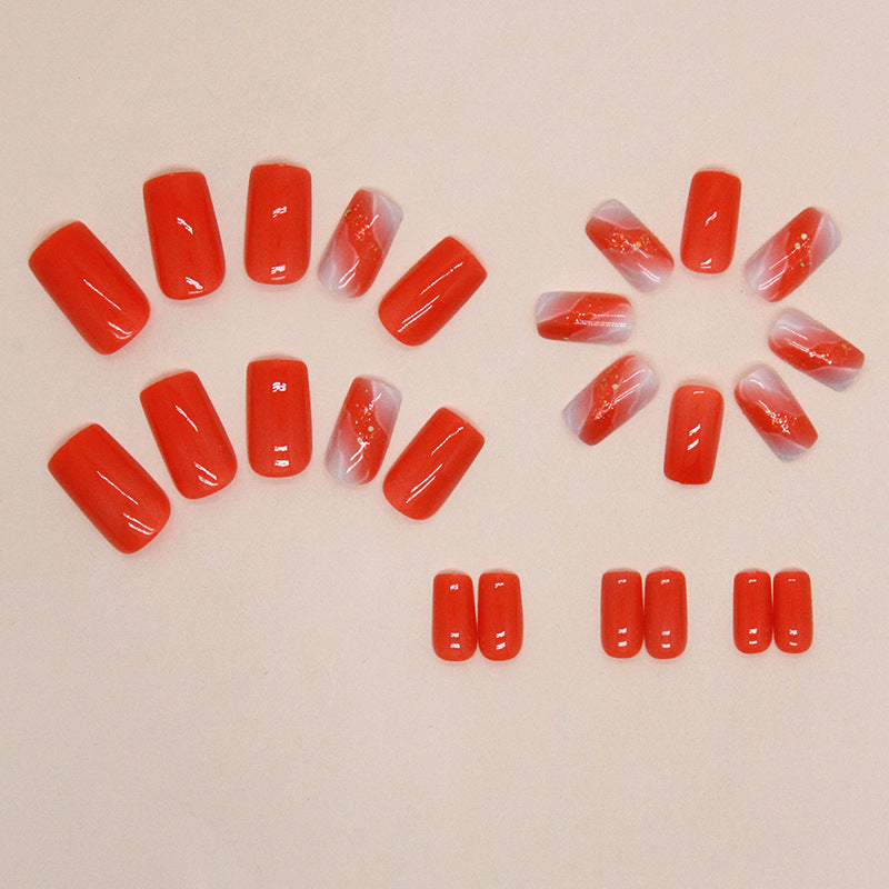 Elegant Minimalist Press-On Nail Set (24pcs) (DESIGN 7350)