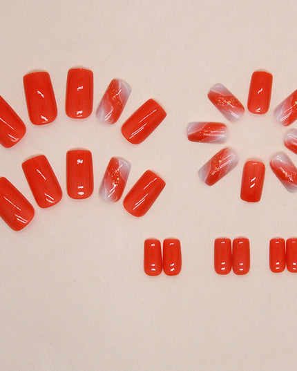 Elegant Minimalist Press-On Nail Set (24pcs) (DESIGN 7350)