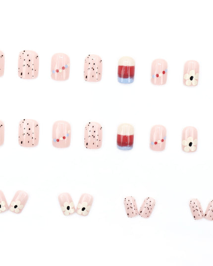 Elegant Minimalist Press-On Nail Set (24pcs) (DESIGN 7550)