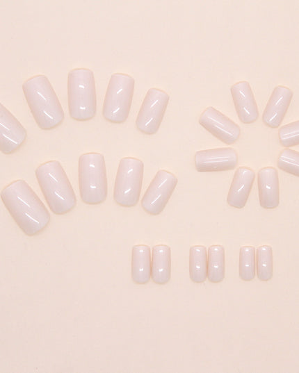 Elegant Minimalist Press-On Nail Set (24pcs) (DESIGN 7382)