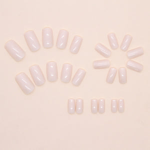 Elegant Minimalist Press-On Nail Set (24pcs) (DESIGN 7382)