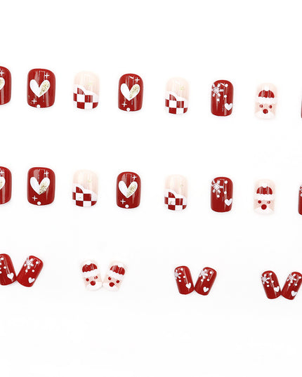 Elegant Minimalist Press-On Nail Set (24pcs) (DESIGN 7569)