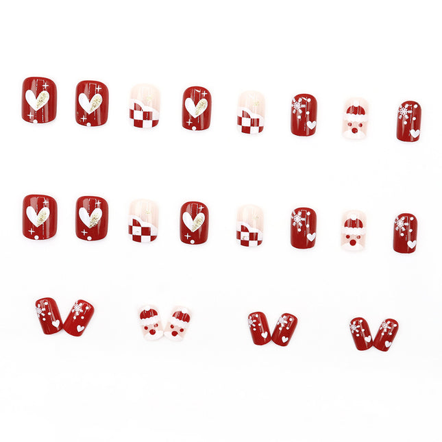 Elegant Minimalist Press-On Nail Set (24pcs) (DESIGN 7569)