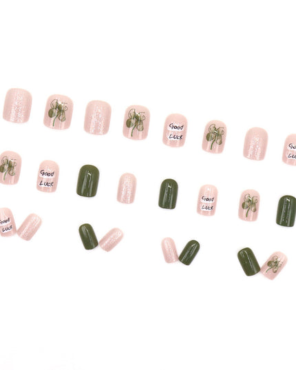 Elegant Minimalist Press-On Nail Set (24pcs) (DESIGN 7508)